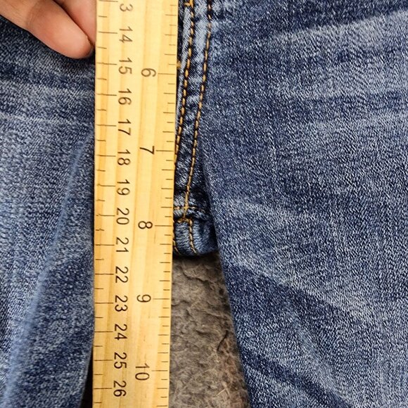 Abercrombie & Fitch Jeans Womens 24 Medium Wash Stretch Low Rise Skinny - Picture 5 of 12